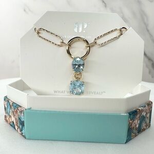 Bomb Party March Birthday She's Perfection Unmatched Necklace NK64559 NWT